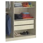 Guarda-roupa Solteiro 3 Portas 100% Mdf 973 Marfim Areia - Fo
