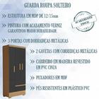 Guarda Roupa Solteiro 3 Portas 2005132 Armoveis