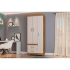 Guarda Roupa Solteiro 3 Portas 2 Gavetas 2232-50 Araplac