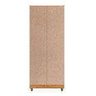 Guarda Roupa Solteiro 3 Portas 2 Gavetas 2232-50 Araplac