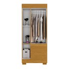 Guarda-roupa Solteiro 3 Portas 2 Gavetas 75cm Chantrieri Espr