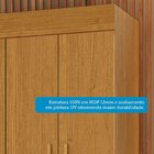 Guarda-roupa Solteiro 3 Portas 2 Gavetas 75cm Chantrieri Espr