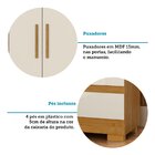 Guarda-roupa Solteiro 3 Portas 2 Gavetas 75cm Chantrieri Espr