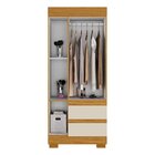 Guarda-roupa Solteiro 3 Portas 2 Gavetas 75cm Chantrieri Espr