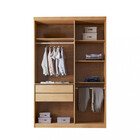 Guarda Roupa Solteiro 3 Portas 2 Gavetas Chicago Rufato