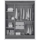 Guarda Roupa Solteiro 3 Portas 2 Gavetas Marselha Doripel