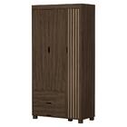 Guarda Roupa Solteiro 3 Portas 2 Gavetas Mdf 89 Cm Bela Decma