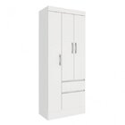 Guarda-roupa Solteiro 3 Portas 2 Gavetas Oregon Tcil Móveis B