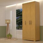 Guarda Roupa Solteiro 3 Portas 2 Gavetas Papoulas Acp Móveis