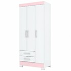 Guarda Roupa Solteiro 3 Portas 2 Gavetas Sensi Briz