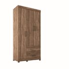 Guarda Roupa Solteiro 3 Portas 2 Gavetas Star 3.2 Santos Andi