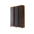 Guarda Roupa Solteiro 3 Portas 2 Gavetas Tepic Com Pés Rufato