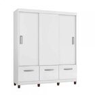 Guarda-roupa Solteiro 3 Portas 3 Gavetas Zurique Incorplac Br