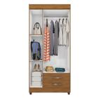 Guarda Roupa Solteiro 3 Portas Avanhandava Nature