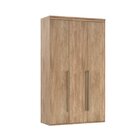 Guarda Roupa Solteiro 3 Portas Originale  Carvalho