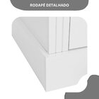 Guarda Roupa Solteiro 3 Portas Toledo  Branco