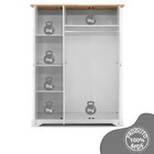 Guarda Roupa Solteiro 3 Portas Toledo  Branco