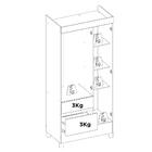 Guarda Roupa Solteiro 3 Portas Wind Demóbile Amendola