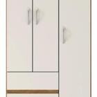 Guarda Roupa Solteiro 3 Portas Wind Off White