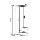 Guarda-roupa Solteiro 3pt Zurique Demolição