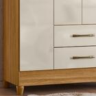 Guarda Roupa Solteiro 4 Portas 0410 Branco Moval