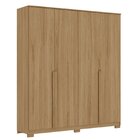 Guarda-roupa Solteiro 4 Portas 1,80m Greta Camaru