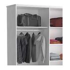 Guarda-roupa Solteiro 4 Portas 100% Mdf 974 Branco/marfim Are