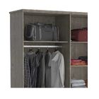 Guarda-roupa Solteiro 4 Portas 100% Mdf 974 Demolição/branco