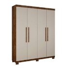 Guarda Roupa Solteiro 4 Portas 100% Mdf Master Benetil Moveis