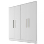 Guarda Roupa Solteiro 4 Portas 1 Gaveta Gold Fama Móveis