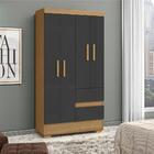 Guarda Roupa Solteiro 4 Portas 2005142 Armoveis