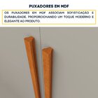 Guarda Roupa Solteiro 4 Portas 2 Gavetas 133cm Amsterdam   Ci