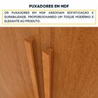 Guarda Roupa Solteiro 4 Portas 2 Gavetas 133cm Amsterdam   Ci