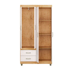 Guarda Roupa Solteiro 4 Portas 2 Gavetas 2242-96 Araplac