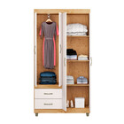 Guarda Roupa Solteiro 4 Portas 2 Gavetas 2242-96 Araplac