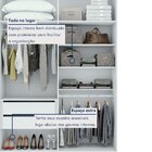 Guarda Roupa Solteiro 4 Portas 2 Gavetas Alonzo 100% Mdf