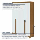 Guarda Roupa Solteiro 4 Portas 2 Gavetas Alonzo 100% Mdf