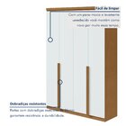 Guarda Roupa Solteiro 4 Portas 2 Gavetas Alonzo 100% Mdf