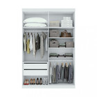 Guarda Roupa Solteiro 4 Portas 2 Gavetas Alonzo Lopas