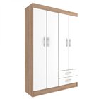 Guarda-roupa Solteiro 4 Portas 2 Gavetas Atalaia  Demolição/b