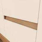 Guarda-roupa Solteiro 4 Portas 2 Gavetas Com Penteadeira Migu