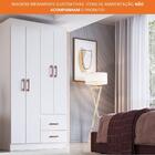 Guarda Roupa Solteiro 4 Portas 2 Gavetas Córdova Doripel Bran