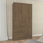 Guarda Roupa Solteiro 4 Portas 2 Gavetas Maragogi Atualle