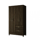 Guarda Roupa Solteiro 4 Portas 2 Gavetas Mobi Albatroz