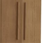 Guarda-roupa Solteiro 4 Portas 2 Gavetas Morella Imbuia