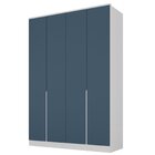 Guarda Roupa Solteiro 4 Portas 2 Gavetas Olivia Espresso Móve