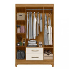 Guarda Roupa Solteiro 4 Portas 2 Gavetas Paraty Moval