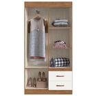 Guarda Roupa Solteiro 4 Portas 2 Gavetas Rosário Doripel Off