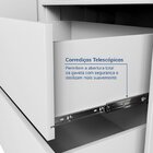 Guarda Roupa Solteiro 4 Portas 2 Gavetas Sarah Cabecasa Madei