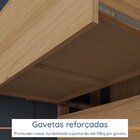 Guarda-roupa Solteiro 4 Portas 2 Gavetas Sarah Yescasa Azul P